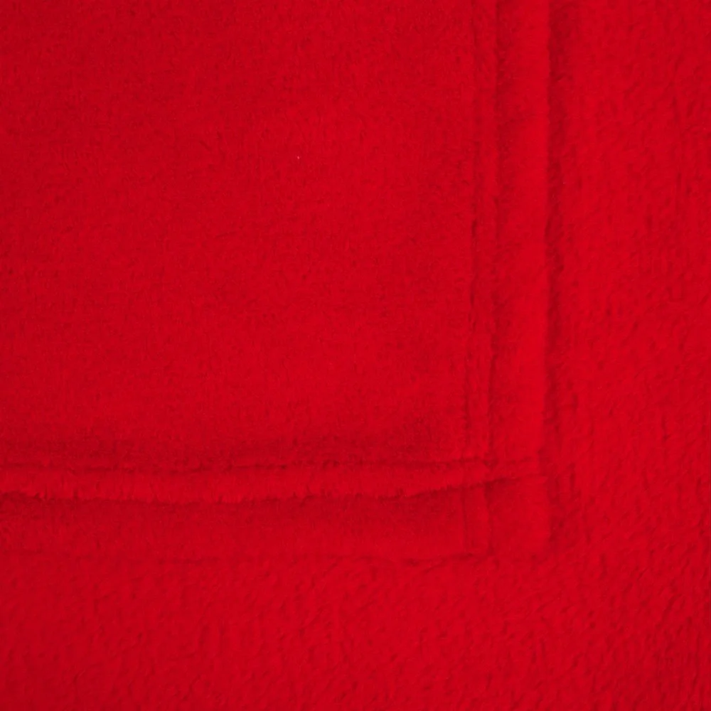 Плед Plush, красный 125x150 см - фото 3