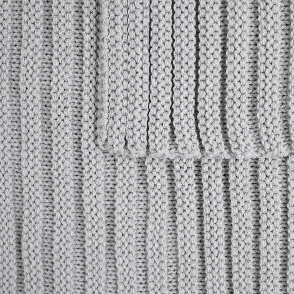 Плед Quill, светло-серый 110x170 см - фото 3