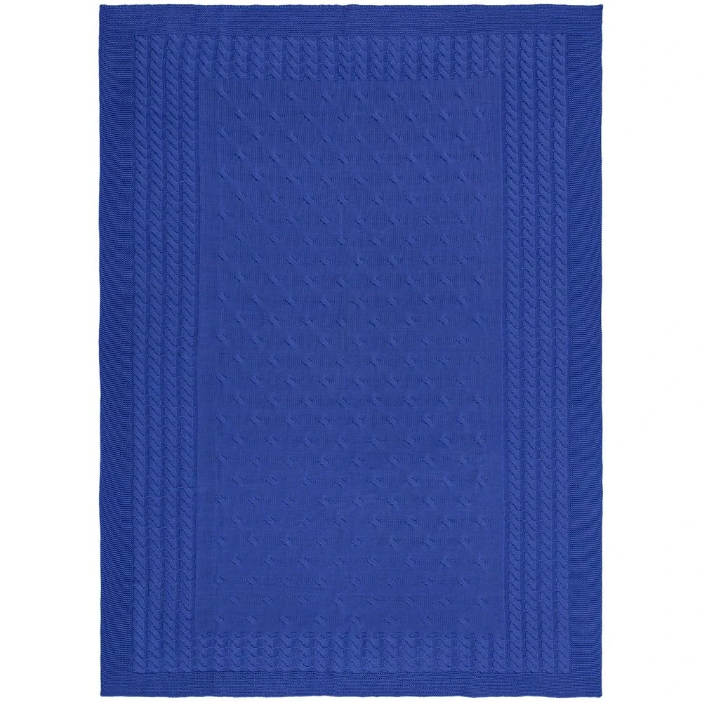 Плед Reframe, ярко-синий (василек) - фото 4