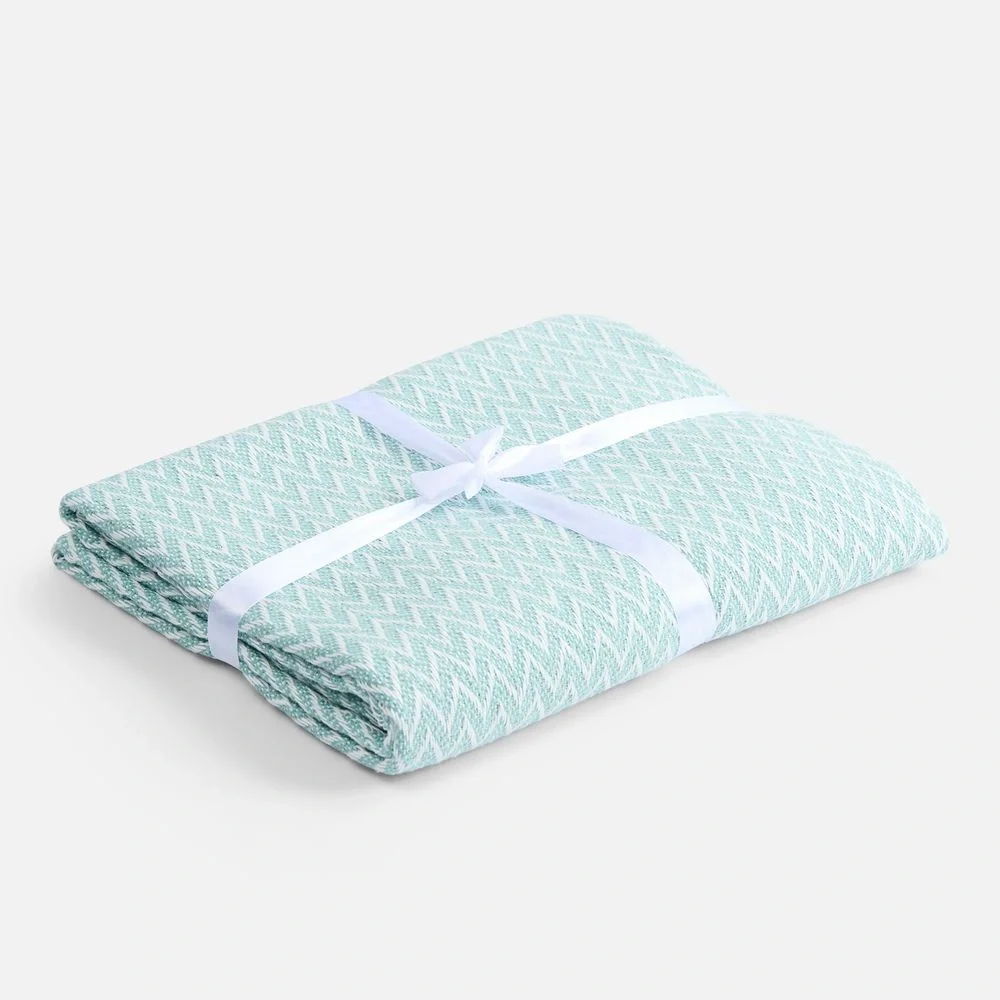 Плед Sagunt, мятный 140х200 см - фото 8