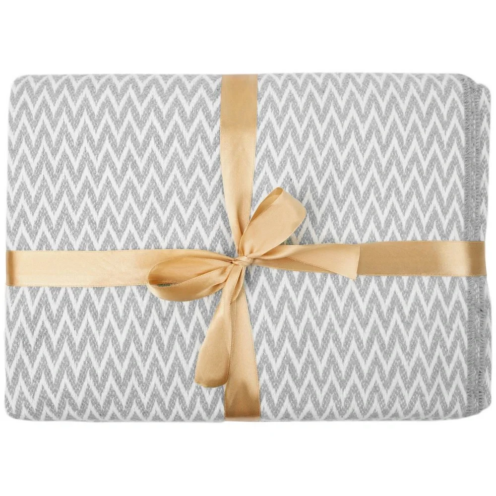 Плед Sagunt, серый 140х200 см - фото 6