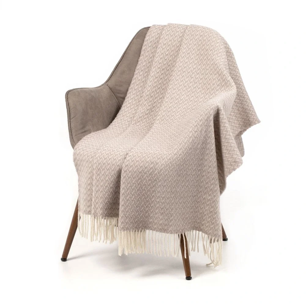 Плед «Селигер», песочный 140х200 см - фото 2