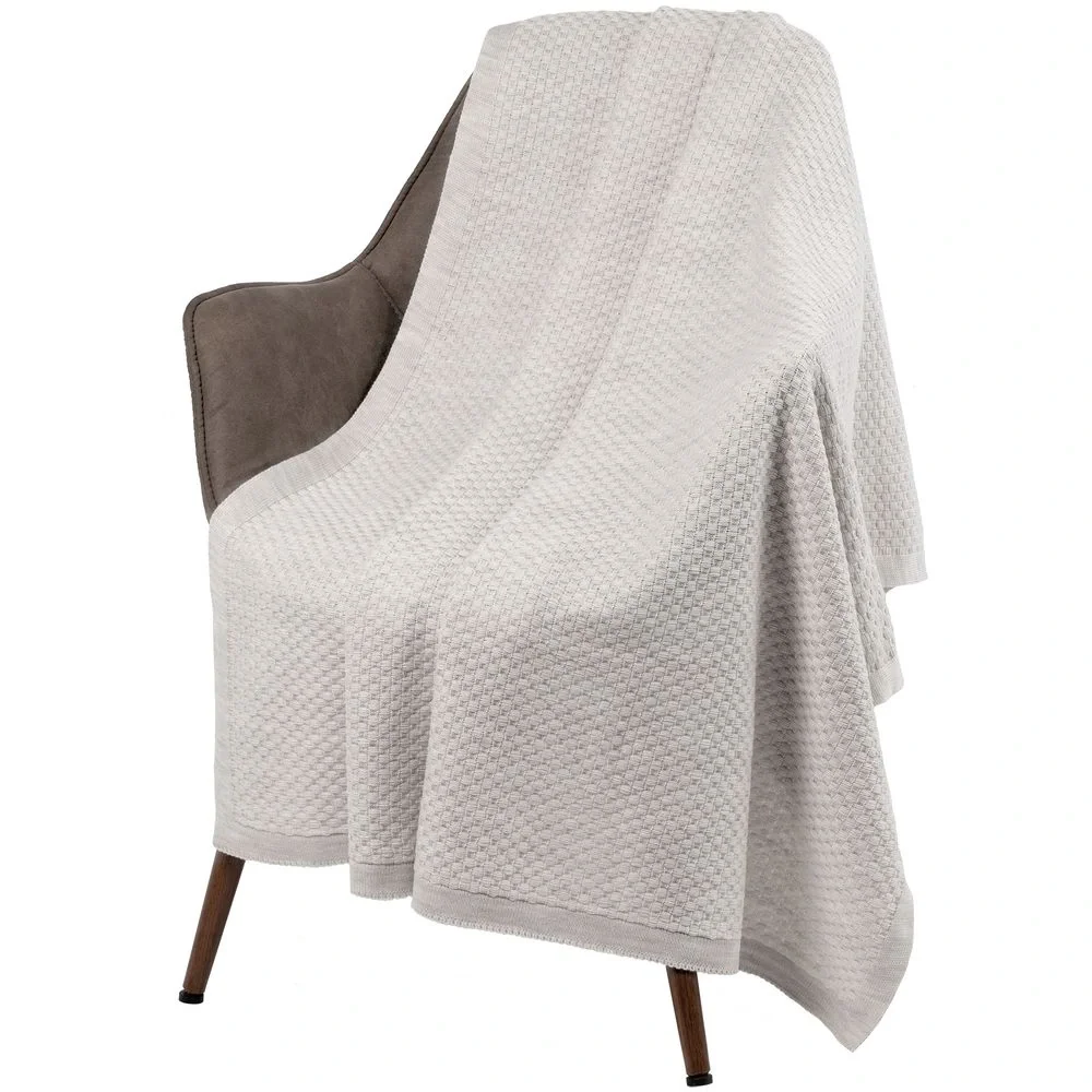 Плед Sheerness, льняной 110х160 см - фото 6