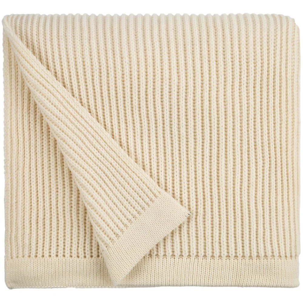 Плед Shirr, молочно-белый 125х170 см - фото 3