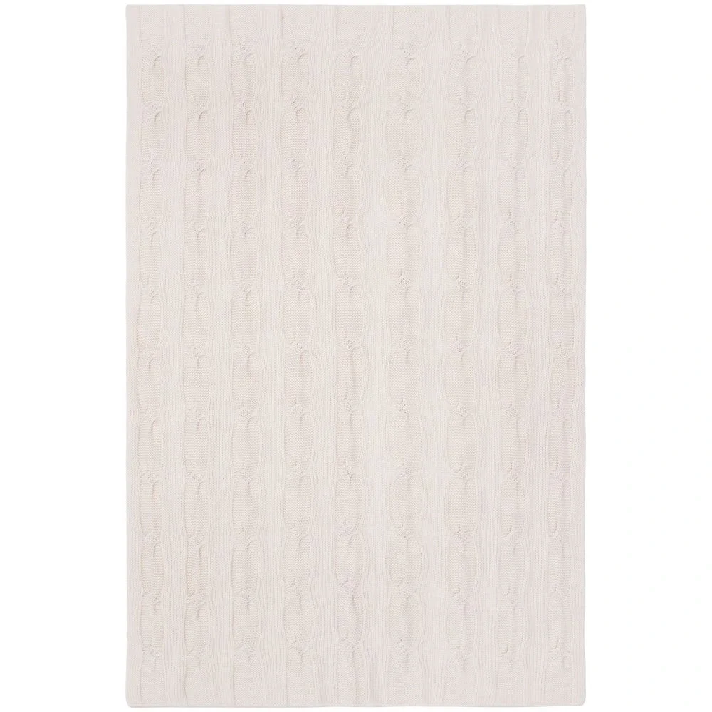 Плед Snefald, жемчужно-белый 120x180 см - фото 5