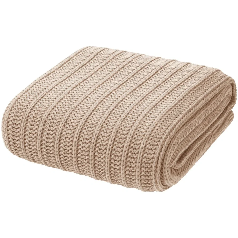 Плед Termoment, бежевый 110х170 см - фото 5