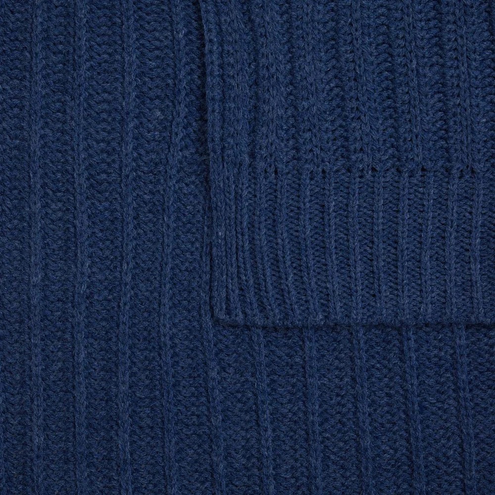 Плед Termoment, синий меланж 110х170 см - фото 3