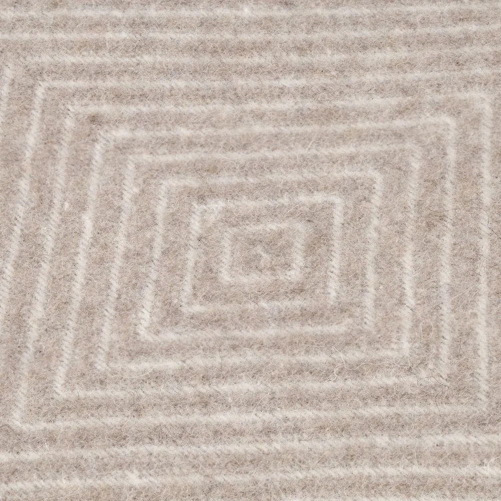 Плед «Тренто», бежевый 140х200 см - фото 4