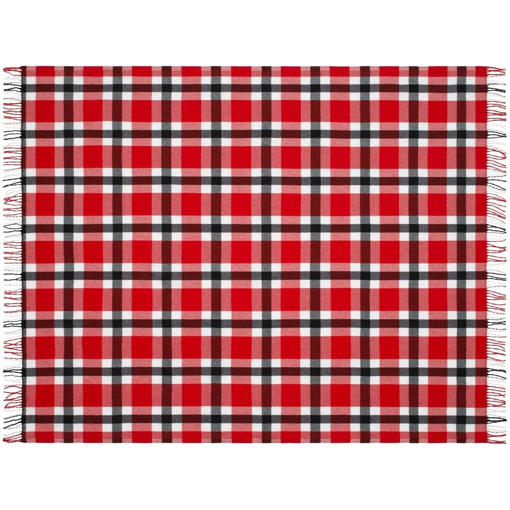 Плед «Валдай», красный 150х200 см - фото 3