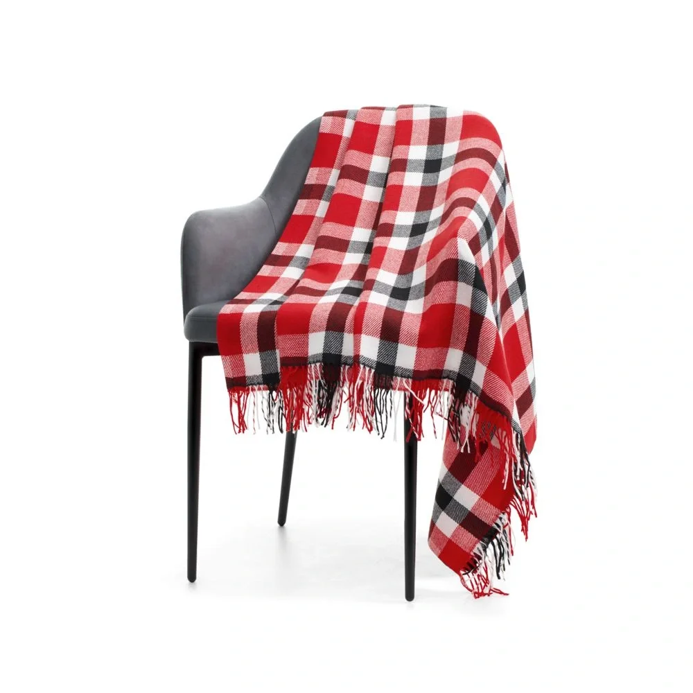 Плед «Валдай», красный 150х200 см - фото 4