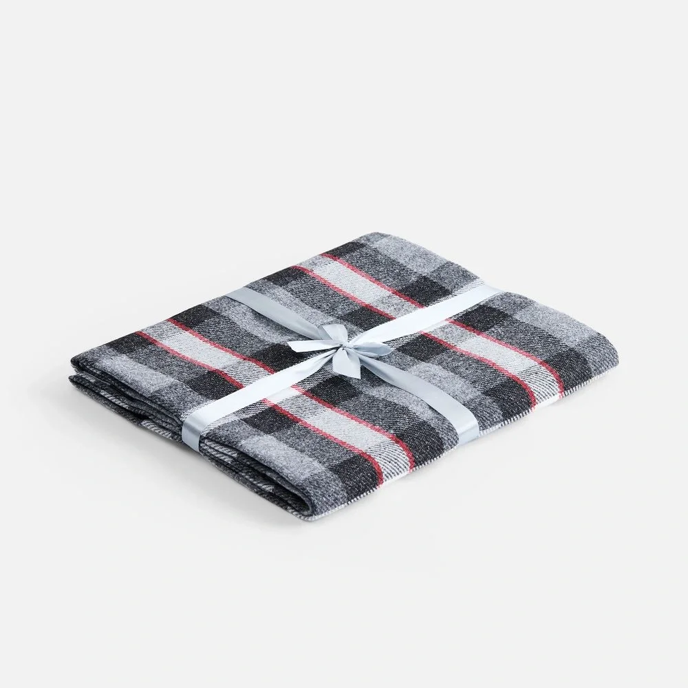 Плед «Валдай», серый 150х200 см - фото 6