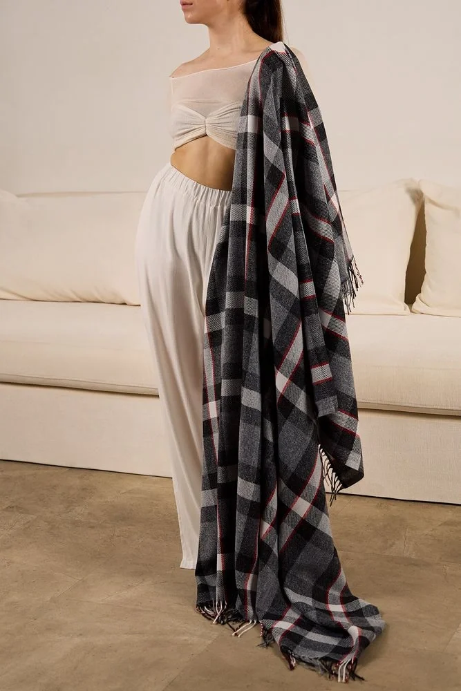 Плед «Валдай», серый 150х200 см - фото 7