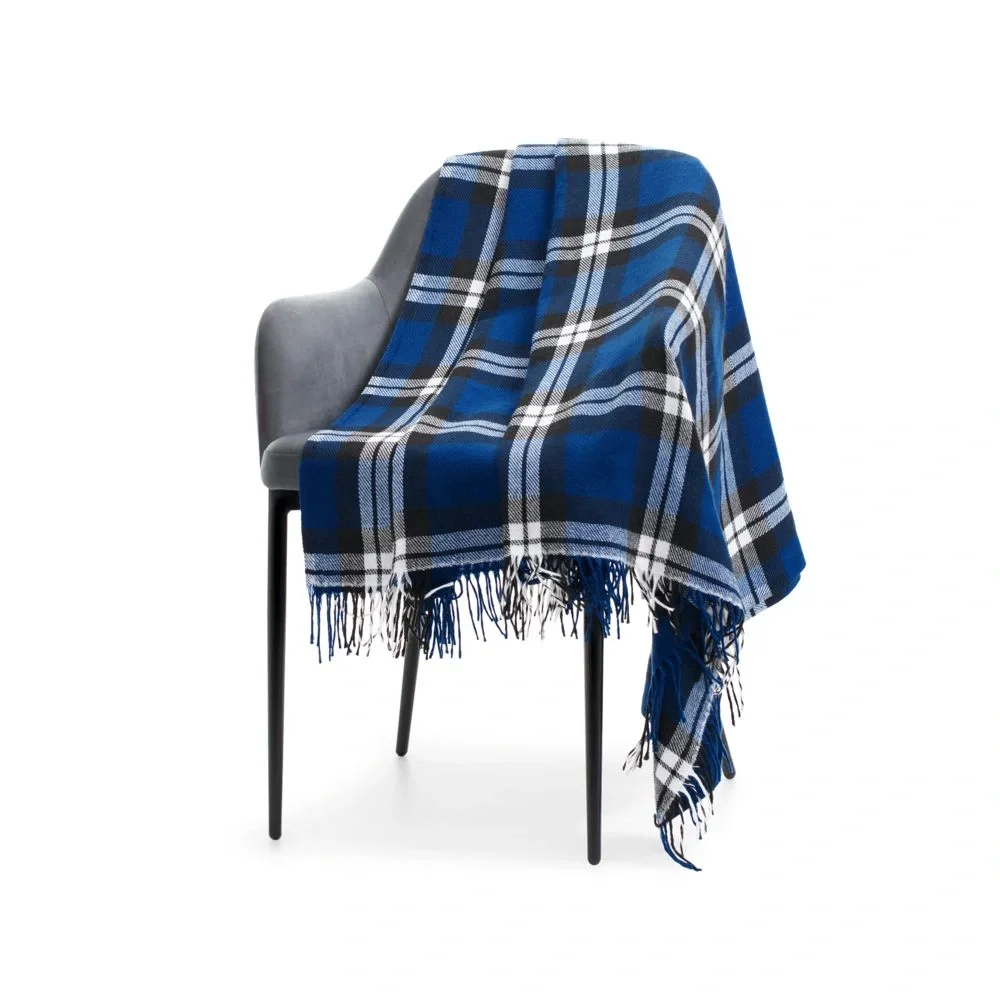 Плед «Валдай», синий 150х200 см - фото 4