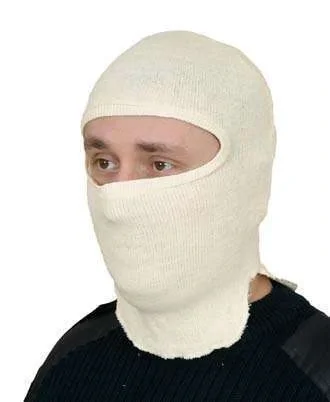 Подшлемник трикотажный хлопчатобумажный (Белый)