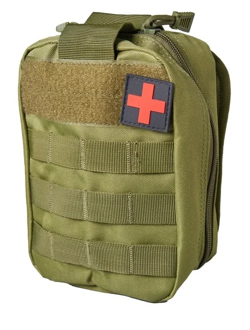 Подсумок АПТЕЧКА C2MR0801, Оксфорд, цвет Темно-оливковый - фото 1