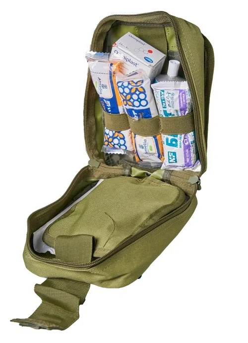 Подсумок АПТЕЧКА C2MR0801, Оксфорд, цвет Темно-оливковый - фото 3