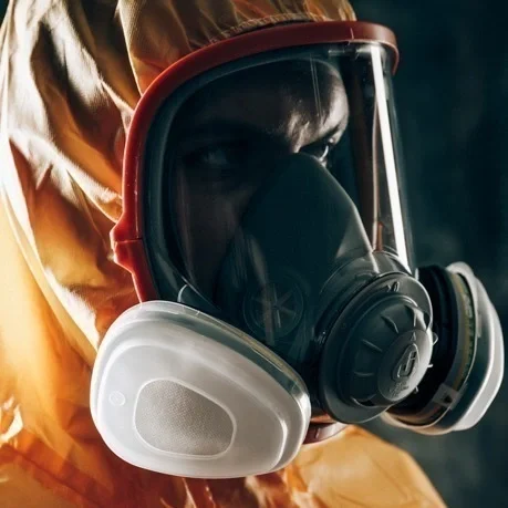 Маска защитная полнолицевая 5950 (байонет), размер M, Jeta Safety (аналог 3М-6800) - фото 10