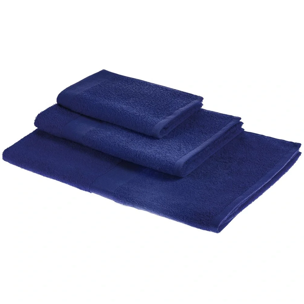 Полотенце Soft Me Light, большое, синее 70х140 см - фото 9