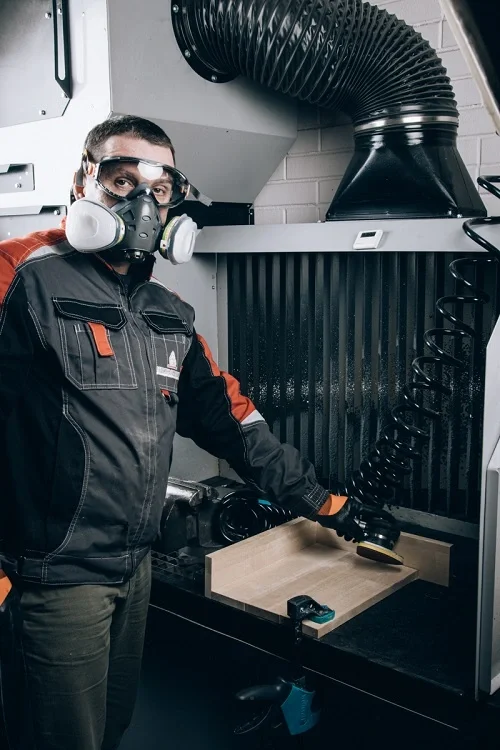 Полумаска 9500 с очками Air Optics, размер L, Jeta Safety - фото 8