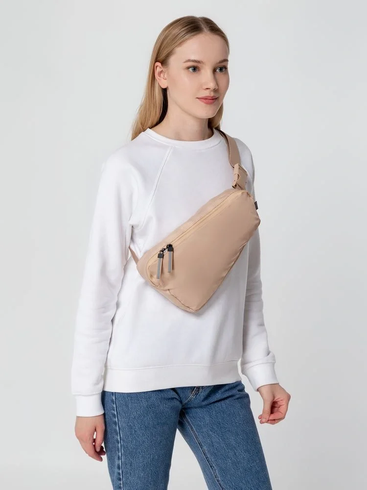 Поясная сумка coolStuff, бежевая - фото 6