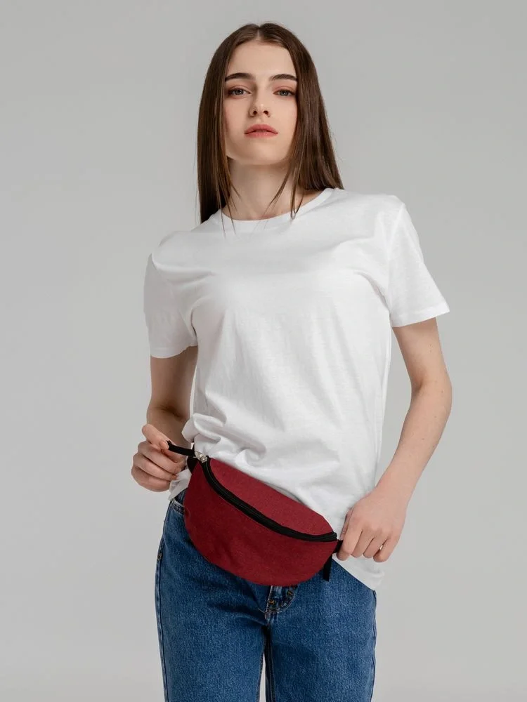 Поясная сумка Handy Dandy, бордовая - фото 4