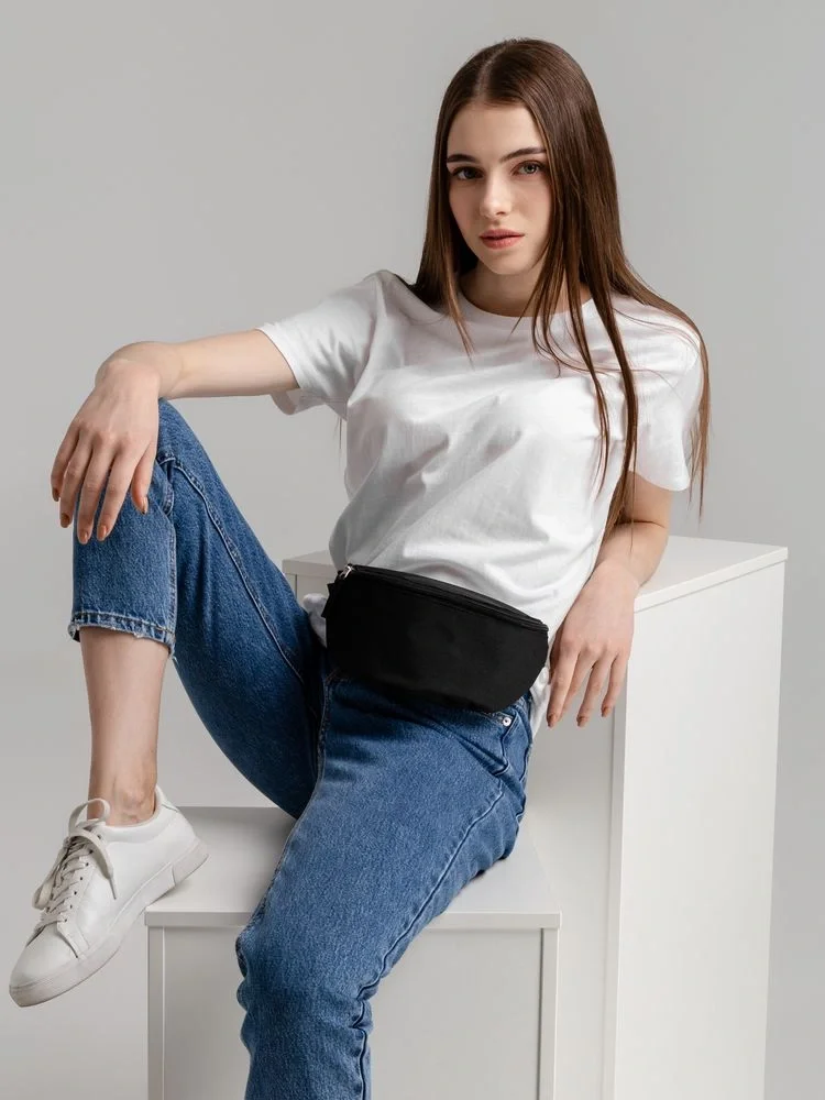 Поясная сумка Handy Dandy, черная - фото 5