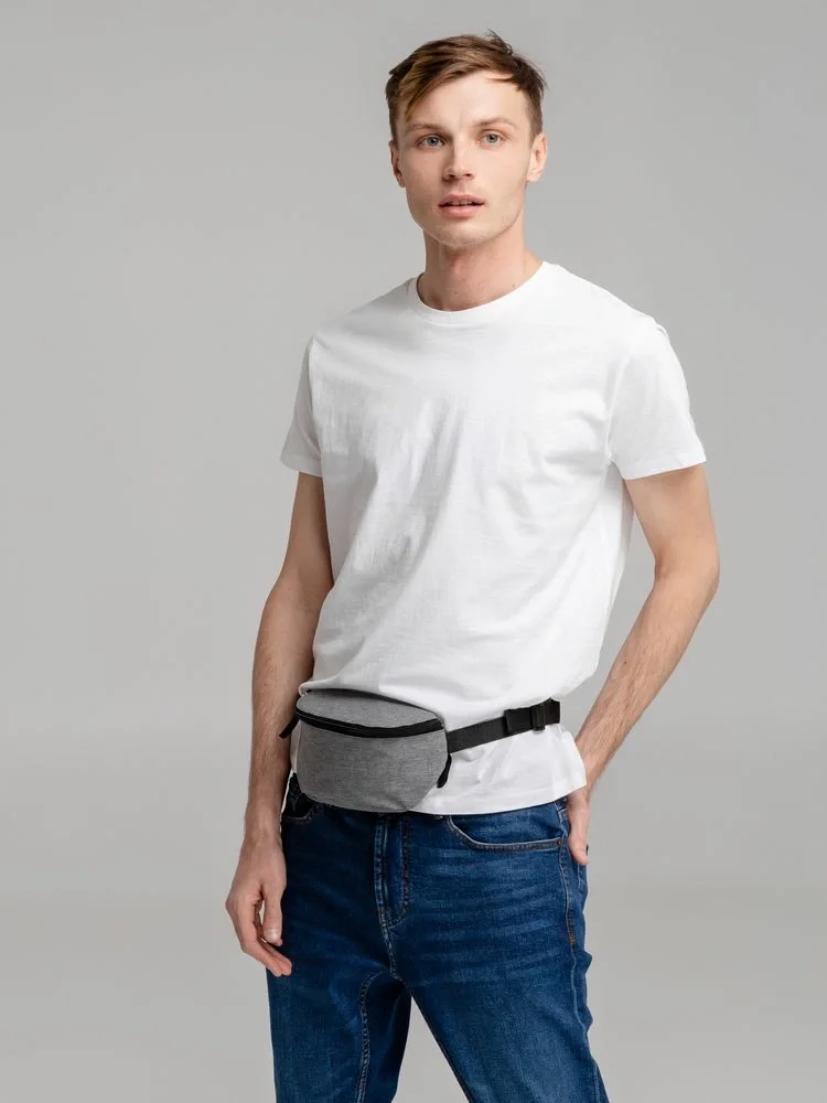 Поясная сумка Handy Dandy, серая - фото 7