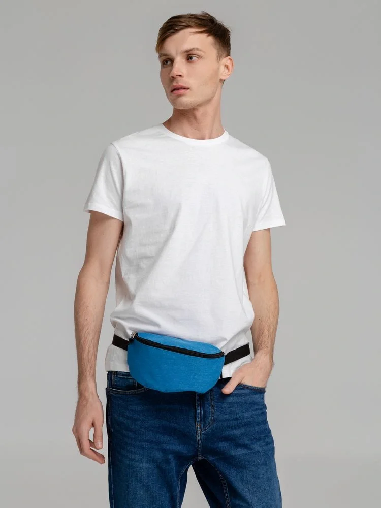 Поясная сумка Handy Dandy, синяя - фото 6