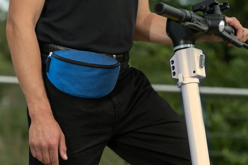 Поясная сумка Handy Dandy, ярко-синяя - фото 4