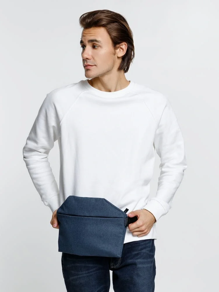 Поясная сумка Remark L, синяя - фото 13