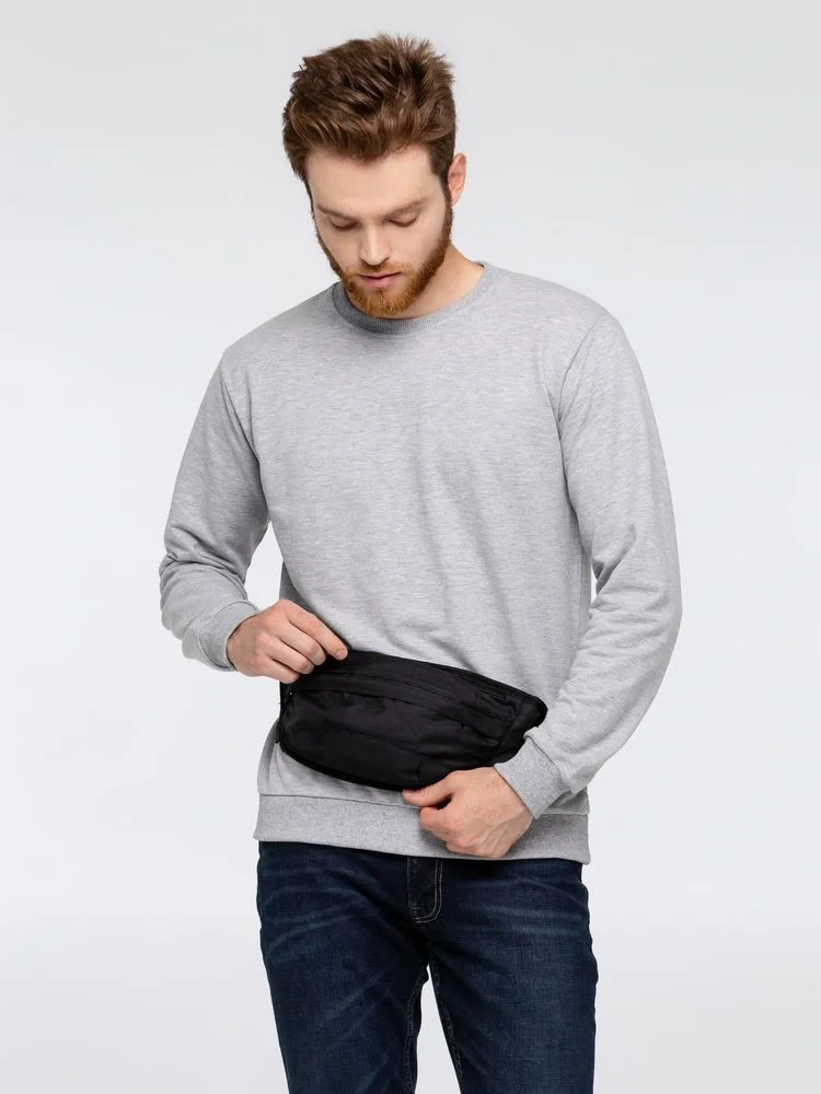 Поясная сумка Urban Out, черная - фото 6