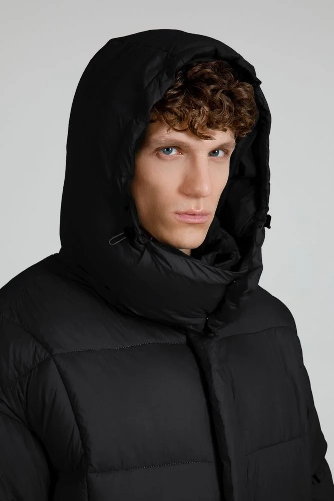 Пуховик унисекс Kapsula, черный - фото 12
