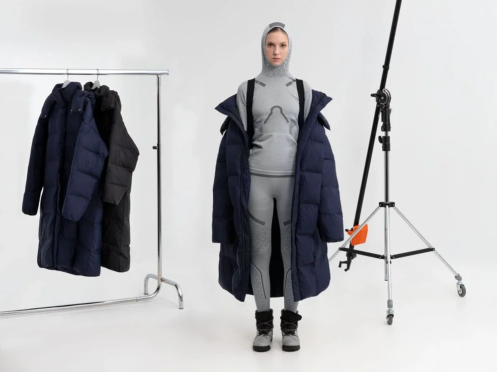 Пуховик унисекс Kapsula, черный - фото 15