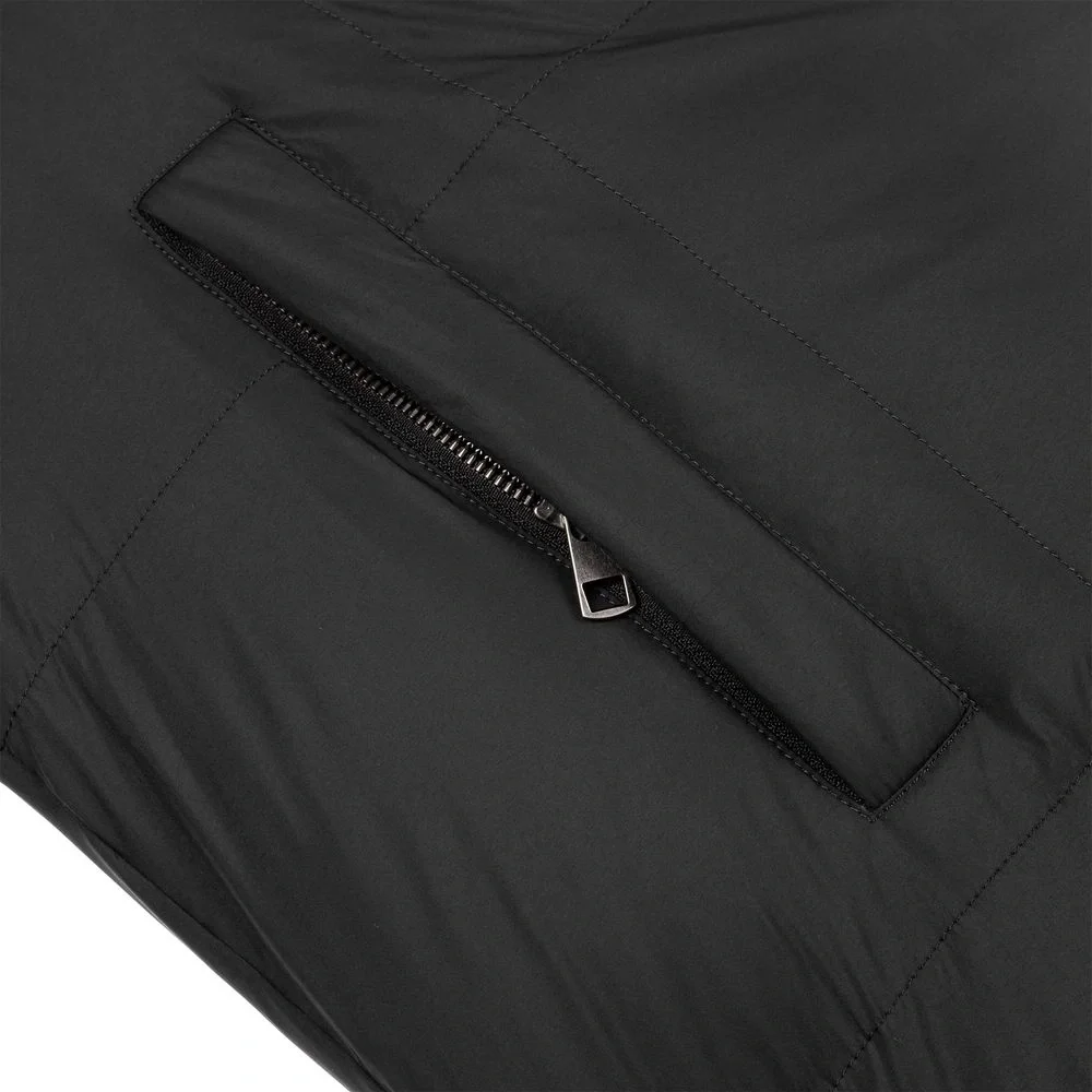 Пуховик унисекс Kapsula, черный - фото 9