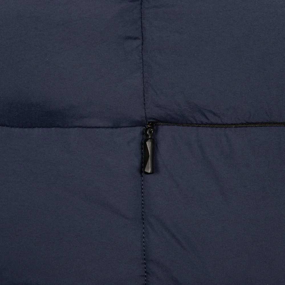 Пуховик унисекс Kapsula, темно-синий - фото 11