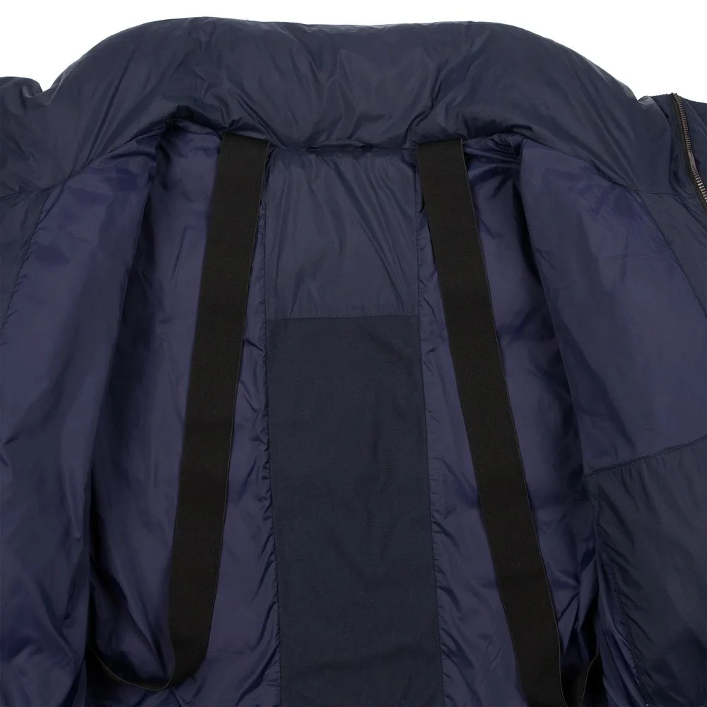 Пуховик унисекс Kapsula, темно-синий - фото 7