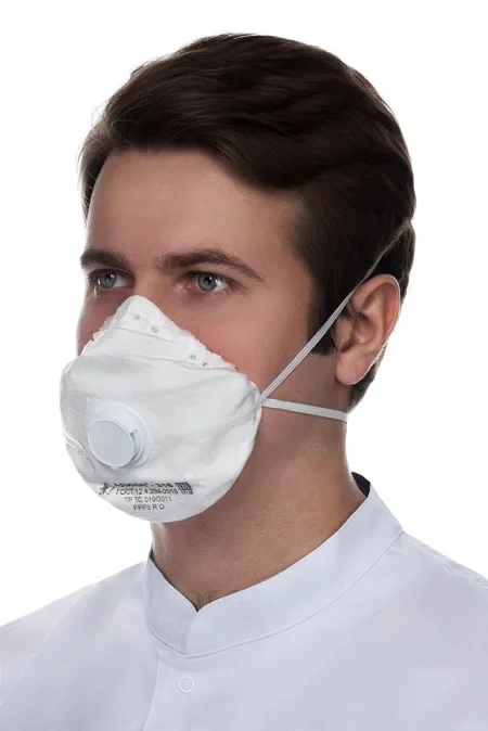 Респиратор с клапаном выдоха АЛИНА®-316 FFP3 R D - фото 1