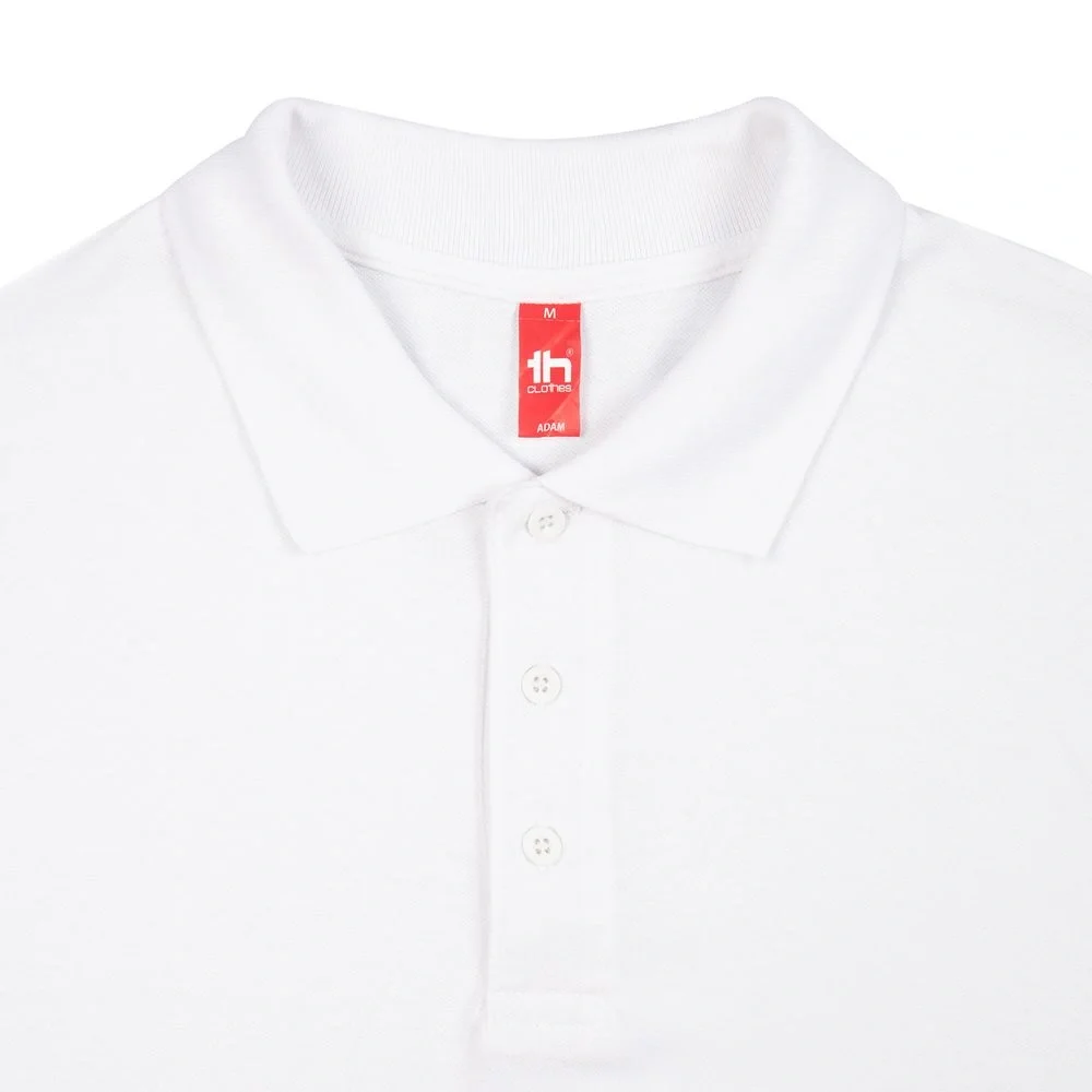 Рубашка поло мужская Adam, белая - фото 7