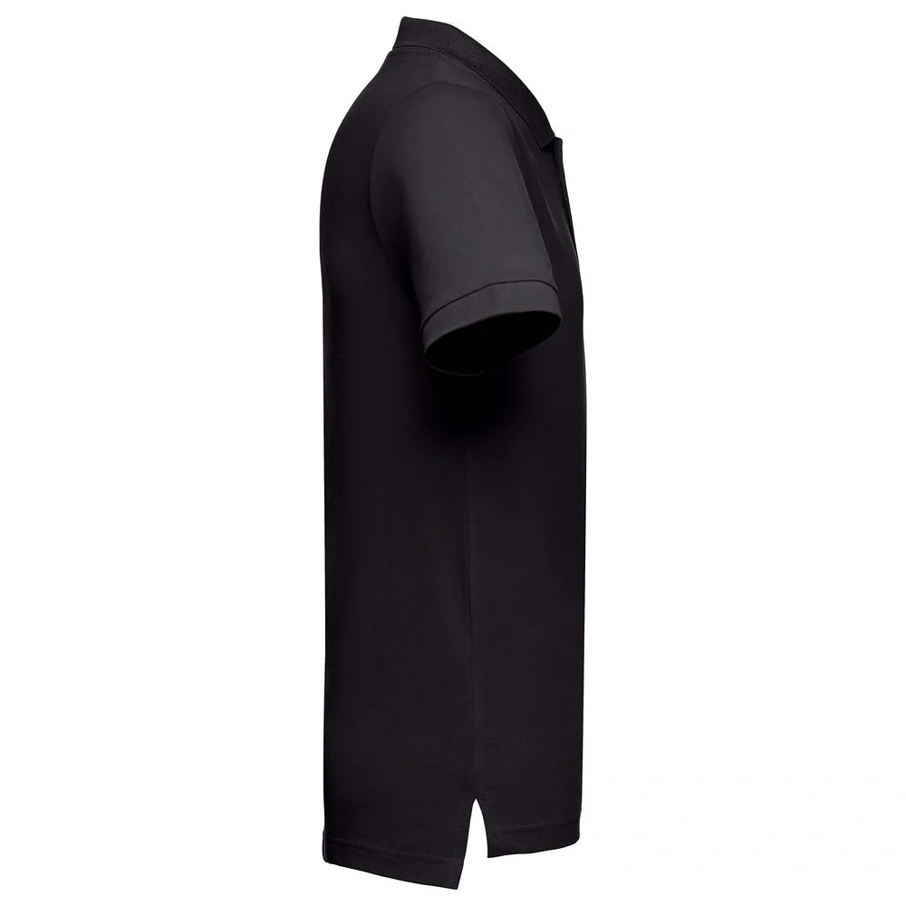 Рубашка поло мужская Adam, черная - фото 2