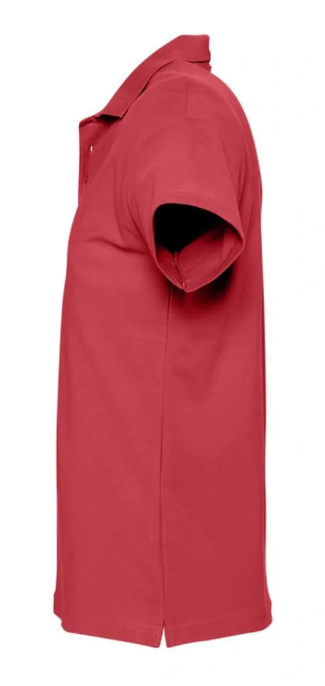 Рубашка поло мужская Spring 210, красная - фото 4