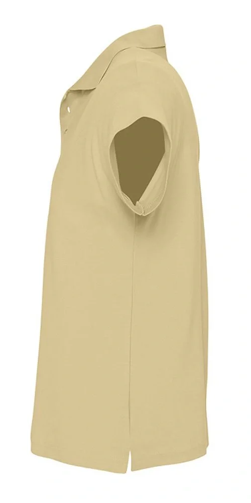 Рубашка поло мужская Summer 170, бежевая - фото 4