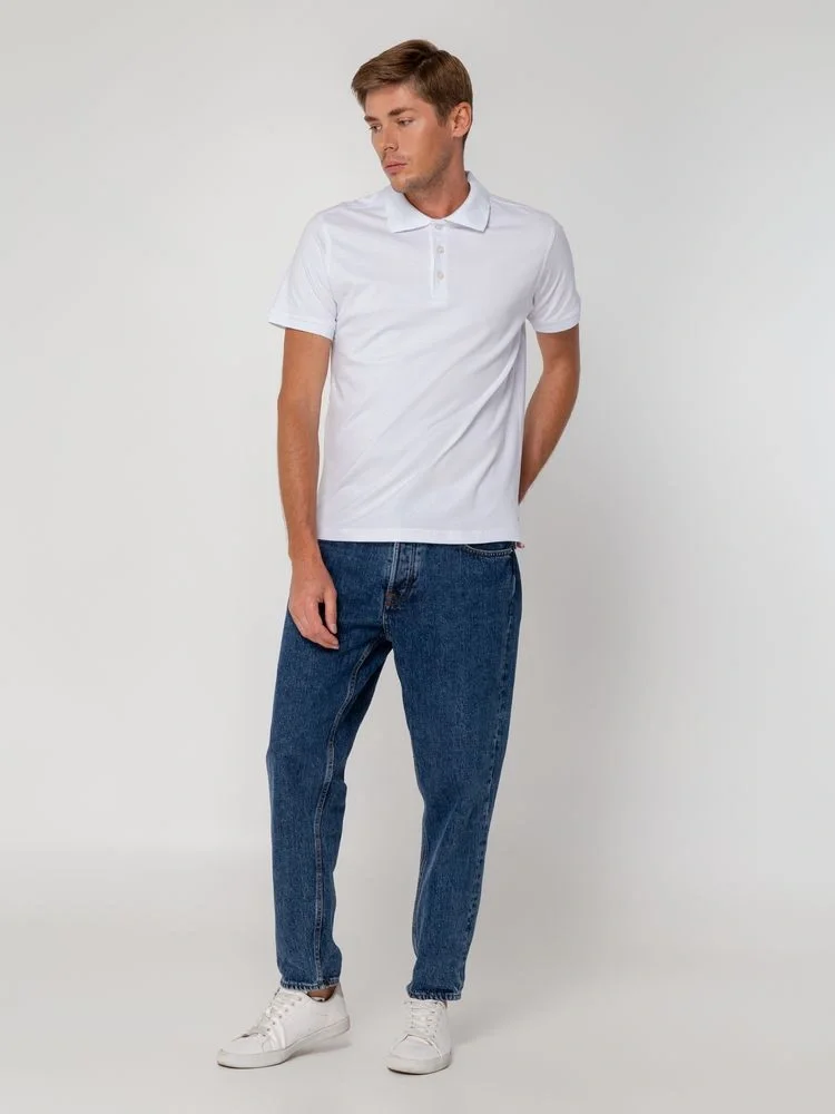 Рубашка поло мужская Virma Stretch, белая - фото 13