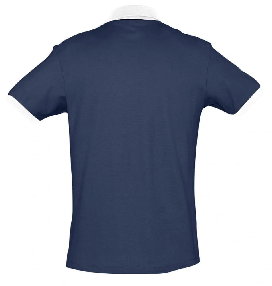 Рубашка поло Prince 190, темно-синяя с белым - фото 3