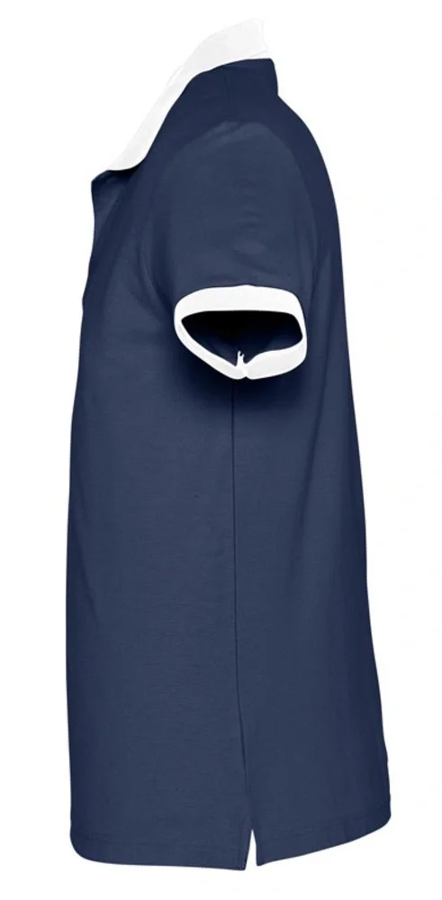 Рубашка поло Prince 190, темно-синяя с белым - фото 4