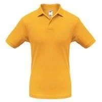Рубашка поло Safran желтая - фото 1