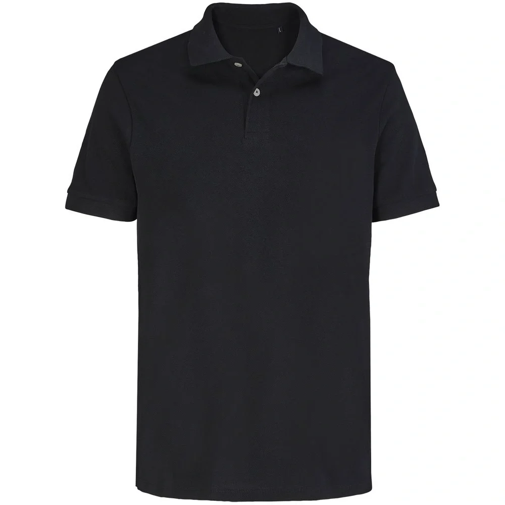 Рубашка поло унисекс Pacific, черная - фото 1