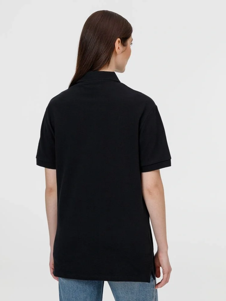 Рубашка поло унисекс Pacific, черная - фото 10