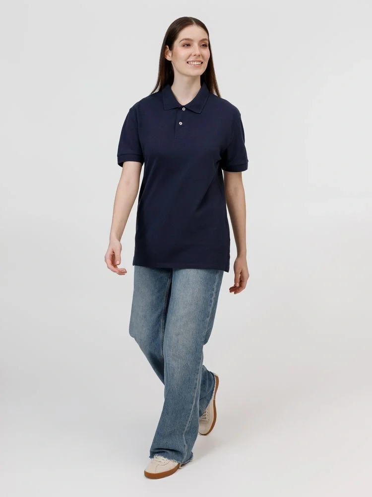 Рубашка поло унисекс Pacific, кобальт (темно-синяя) - фото 11