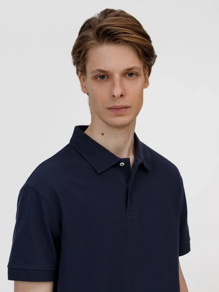 Рубашка поло унисекс Pacific, кобальт (темно-синяя) - фото 5