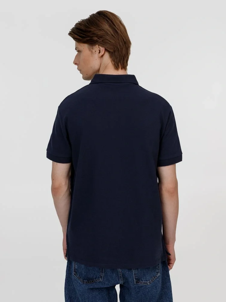 Рубашка поло унисекс Pacific, кобальт (темно-синяя) - фото 6